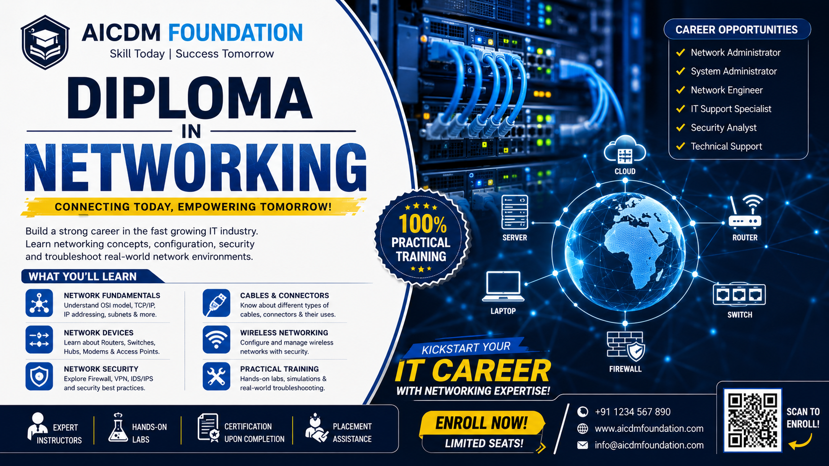 DIPLOMA IN NETWORKING at AICDM Foundation